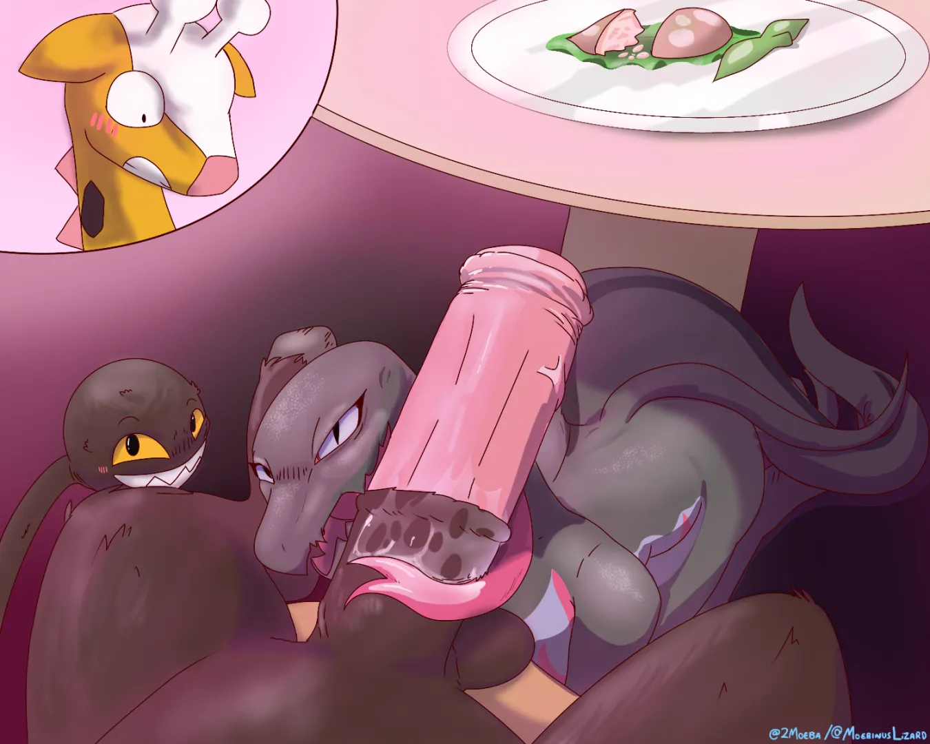 Your dick, her dinner (moebinuslizard)