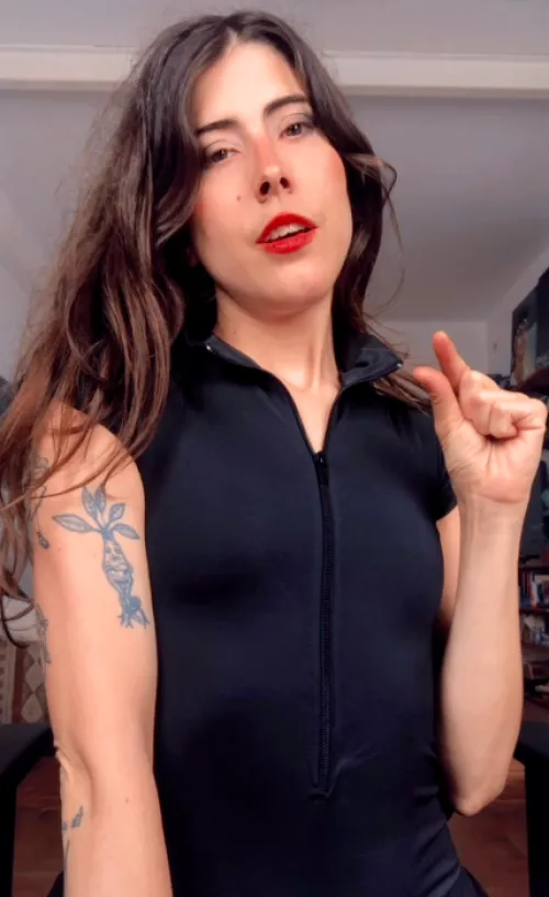 Your dicklett is useless, so you'll watch from the corner while a real man satisfies me. You're only fit to fund my pleasure and clean the mess. Your shame is my entertainment.