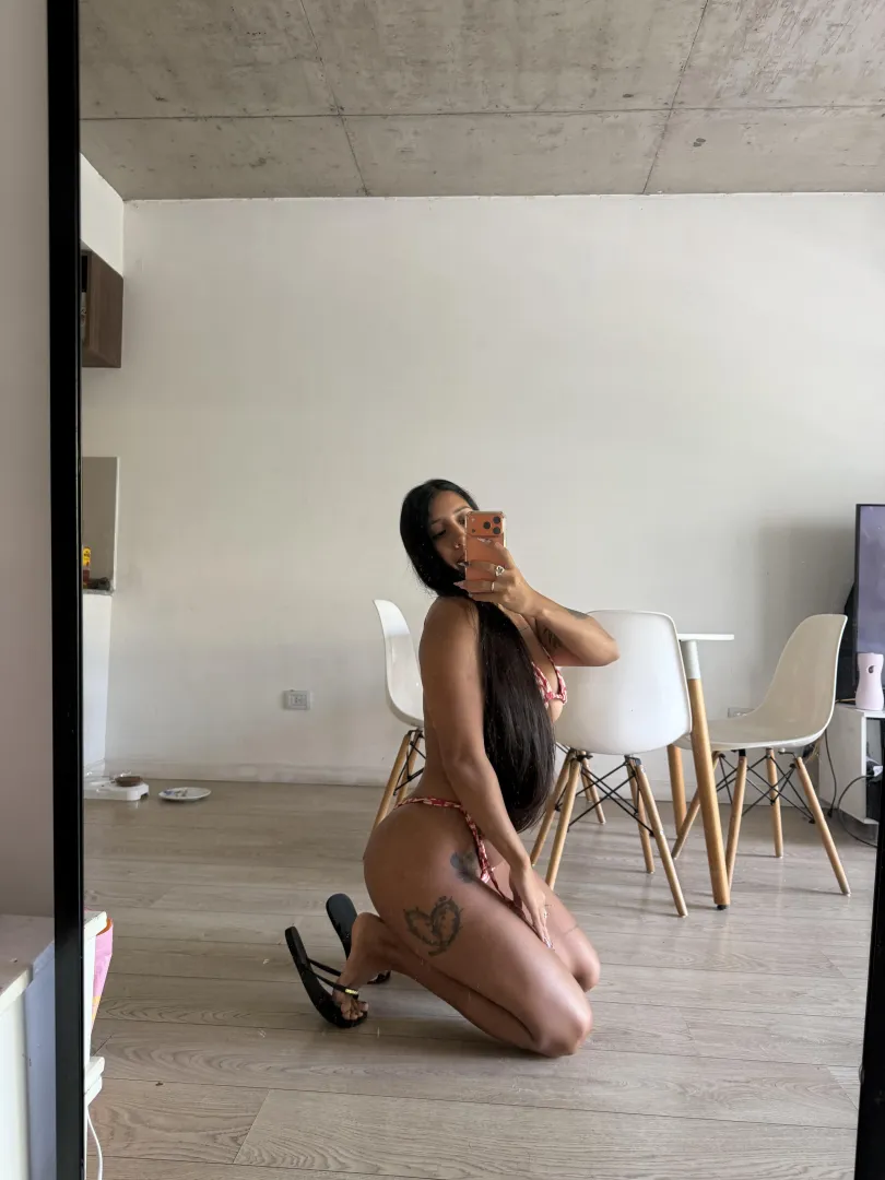 your horny brunette is here