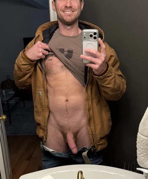 Your move when you find out what your married coworker is hiding underneath?