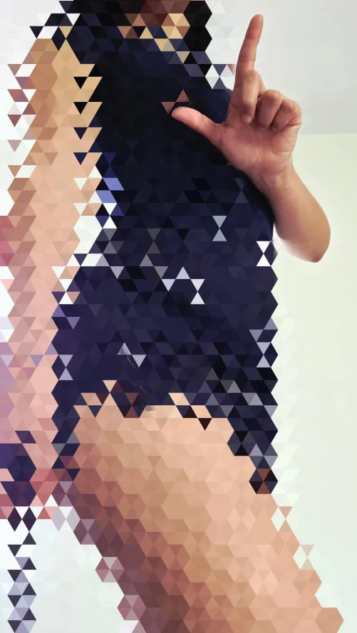 Your paradise is a blur of pixels, because you don't deserve clarity.