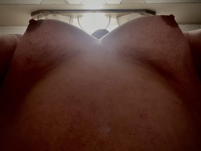 Your view as I’m riding your hard cock!!