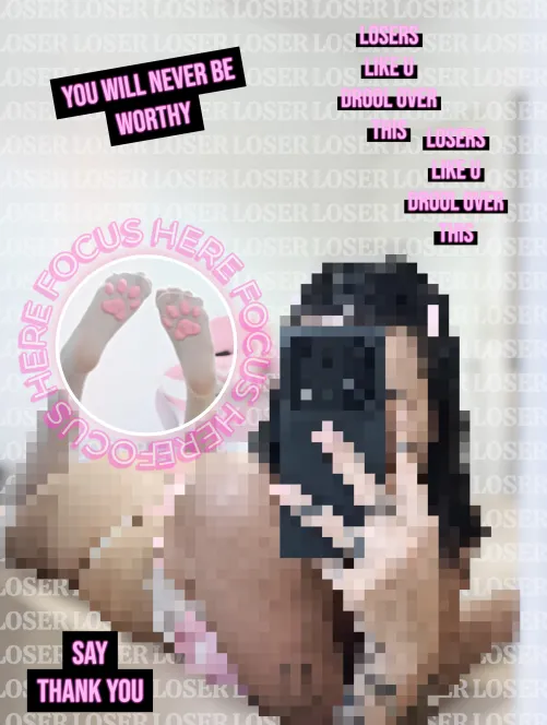 Your weakness it’s the pixels you can’t stop staring at