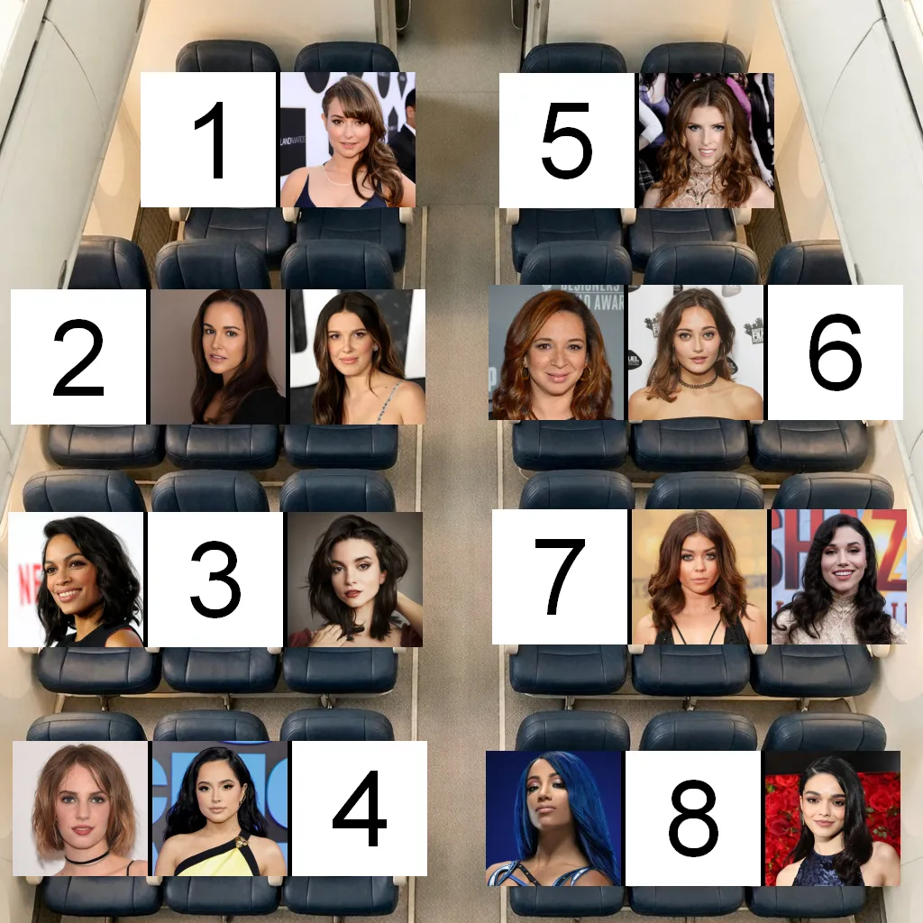 You're on a 12 hour flight, they're all gassy and will be farting and burping non-stop the whole flight 5. Where are you sitting?
