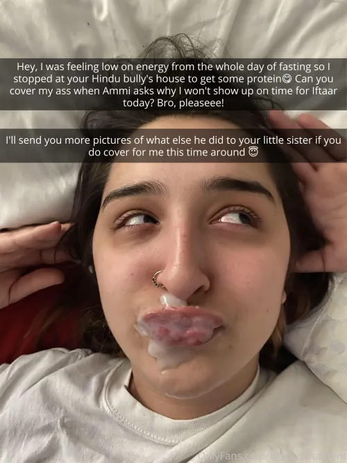 You're so desperate to do anything to get pictures cuckbro ! Ramadan makes it just hotter (Source MoenLusmin)