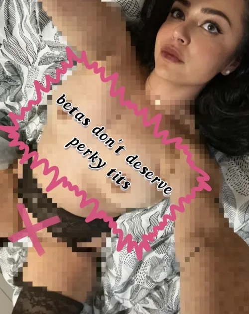 You’re so used to the denial by now.. yet you’re still squinting with a useless attempt to see past my pretty pixels. How pathetic ‍♀️