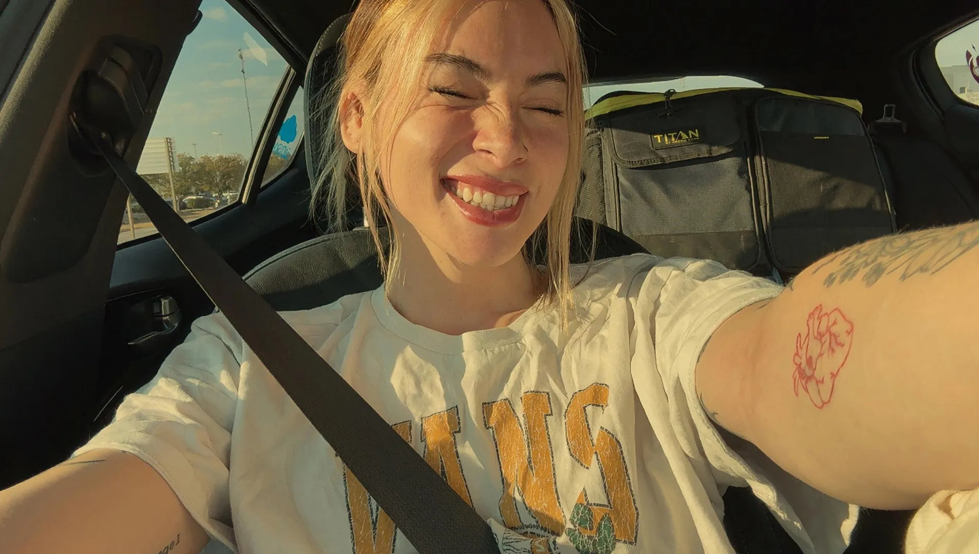 You've found the smile of luck, your day is gonna get better ;)