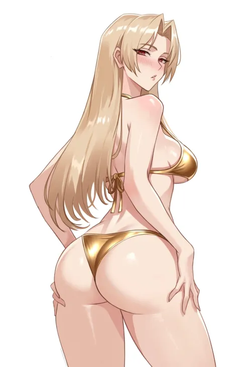 Yuki Golden Bikini (pcharlesart)
