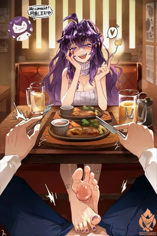 Yuki loves dinner within a dinner