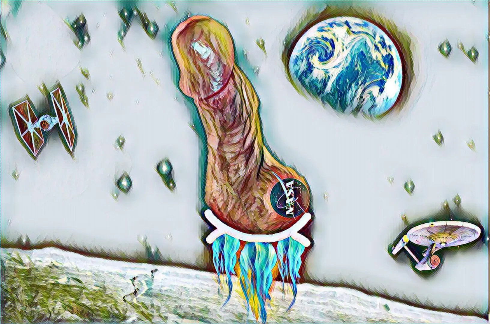 Zefram Cockrane's Warp Driven Ship