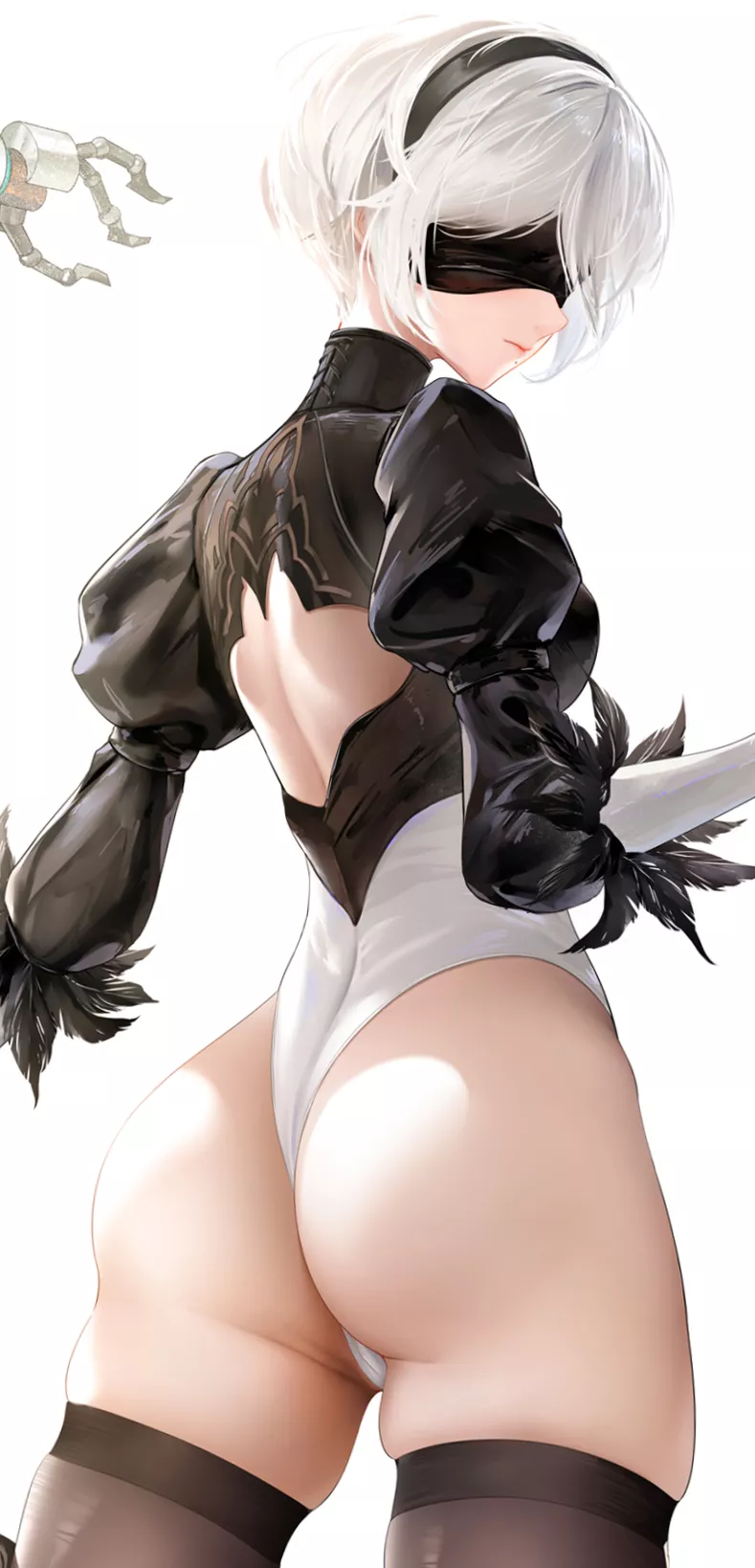 2B's perfect tush (liu liaoliao)