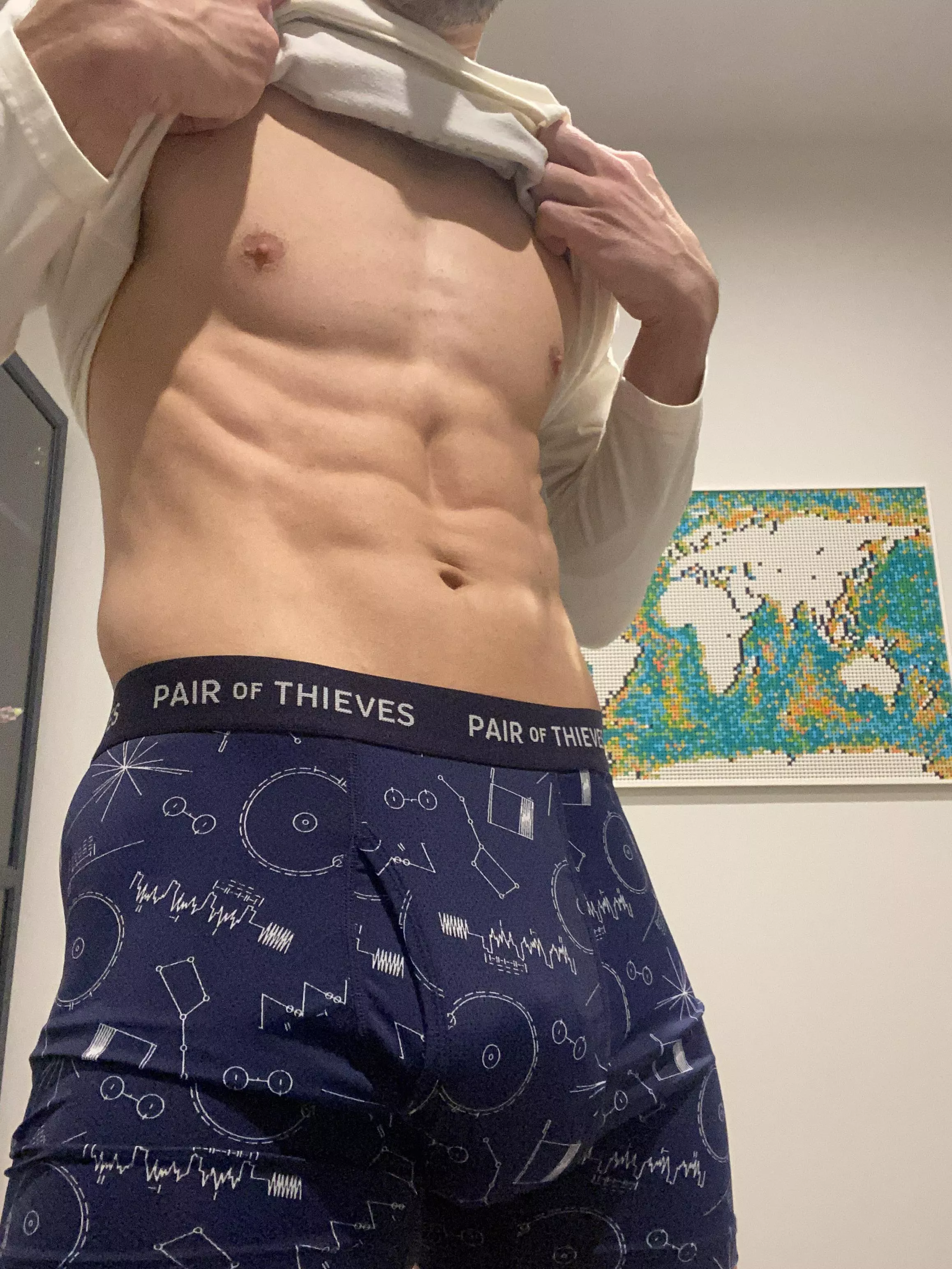 (40) keep my bulge company while I WFH?