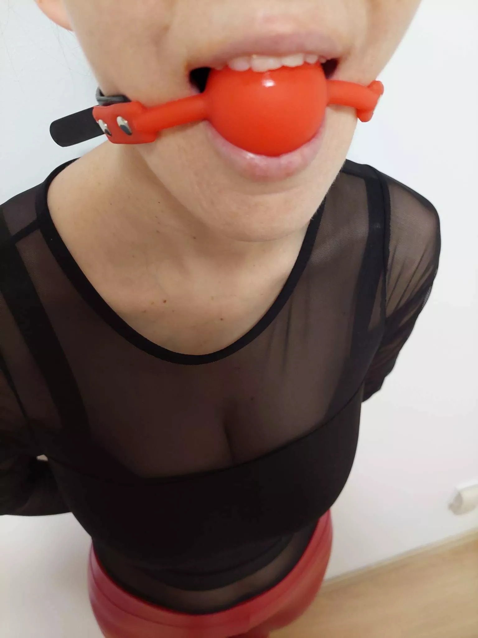 A red ball, my favourite gag