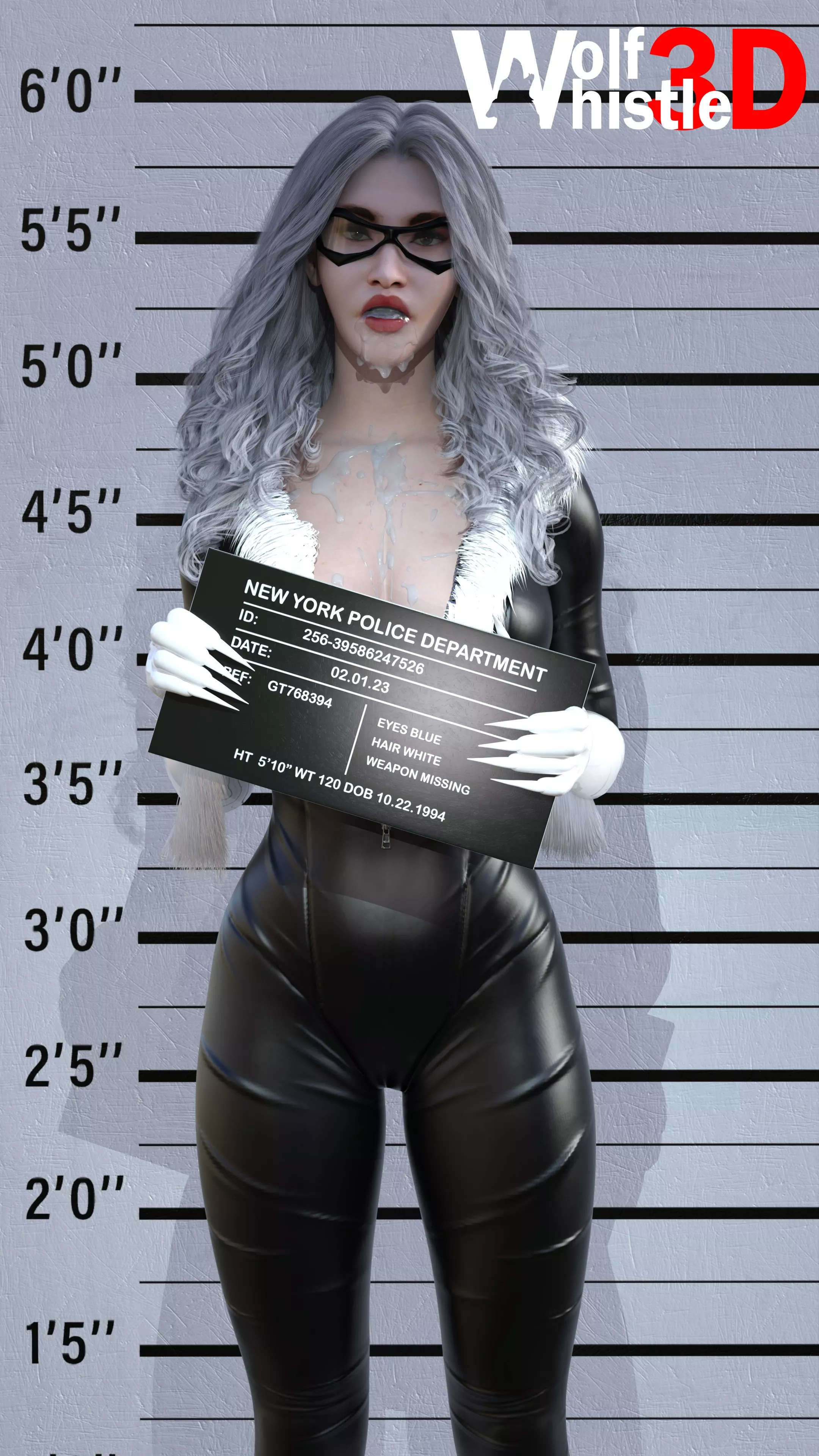 Black Cat Knows how to Lower her Charges [Spider-Man] (Wolfwhistle3D)