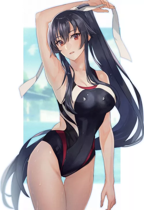 Competition swimsuit Yahagi [Kancolle](skchkko)