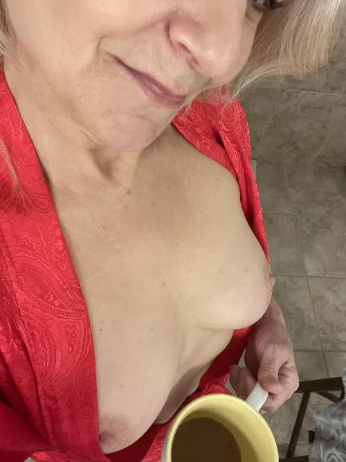 Enjoy the coffee and titty Tuesday!