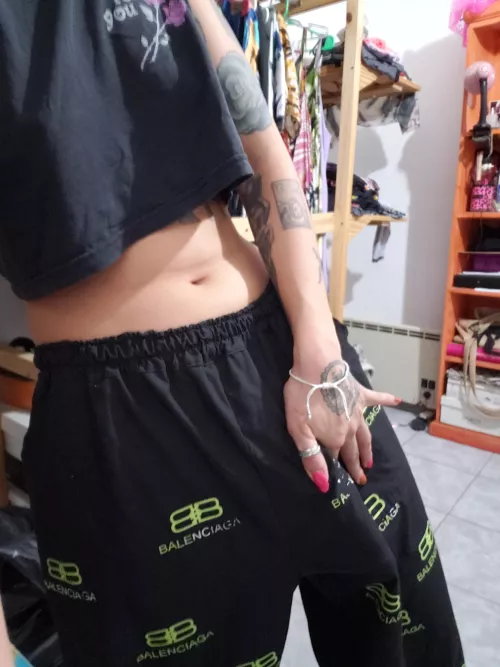 gets up I have to grab her to make it less noticeable