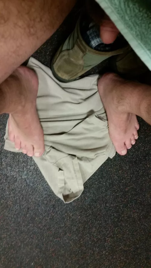 Good morning brothers... air drying in the locker room.