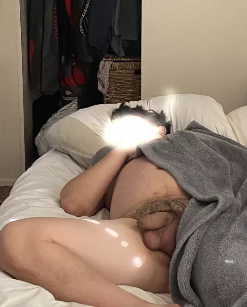 Got caught with my pants down before I woke up