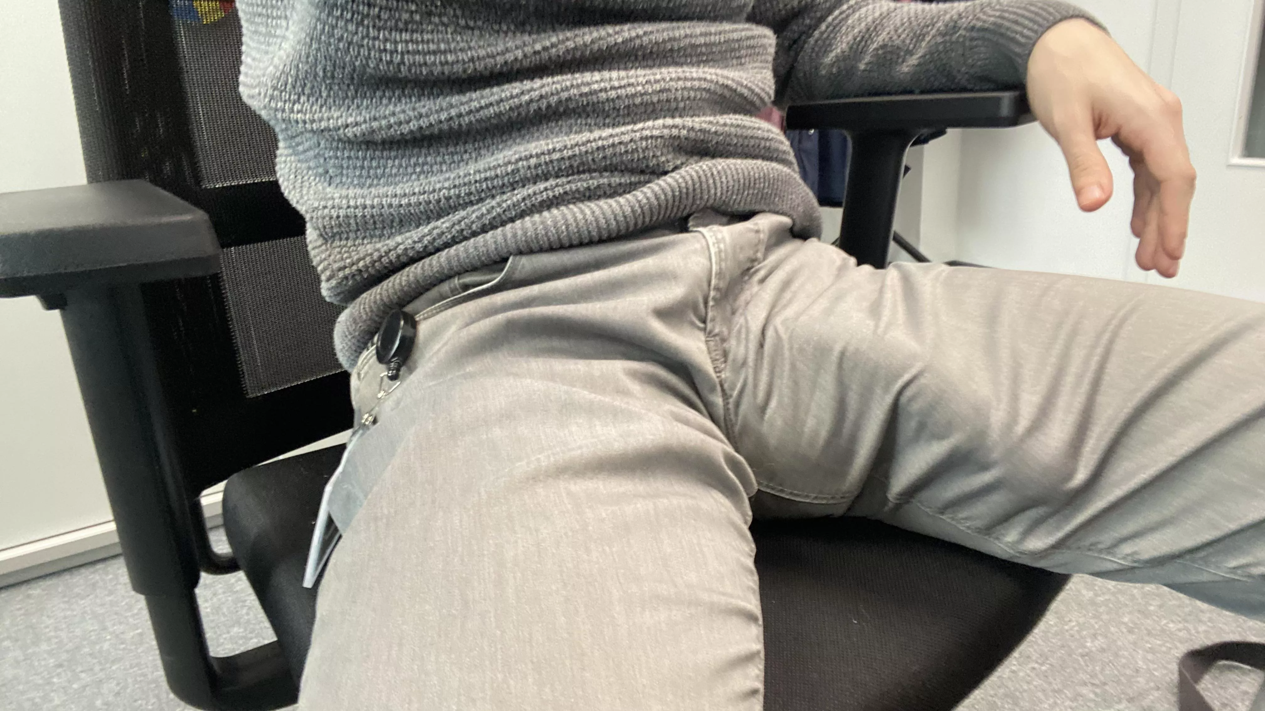 Hard to hide at work