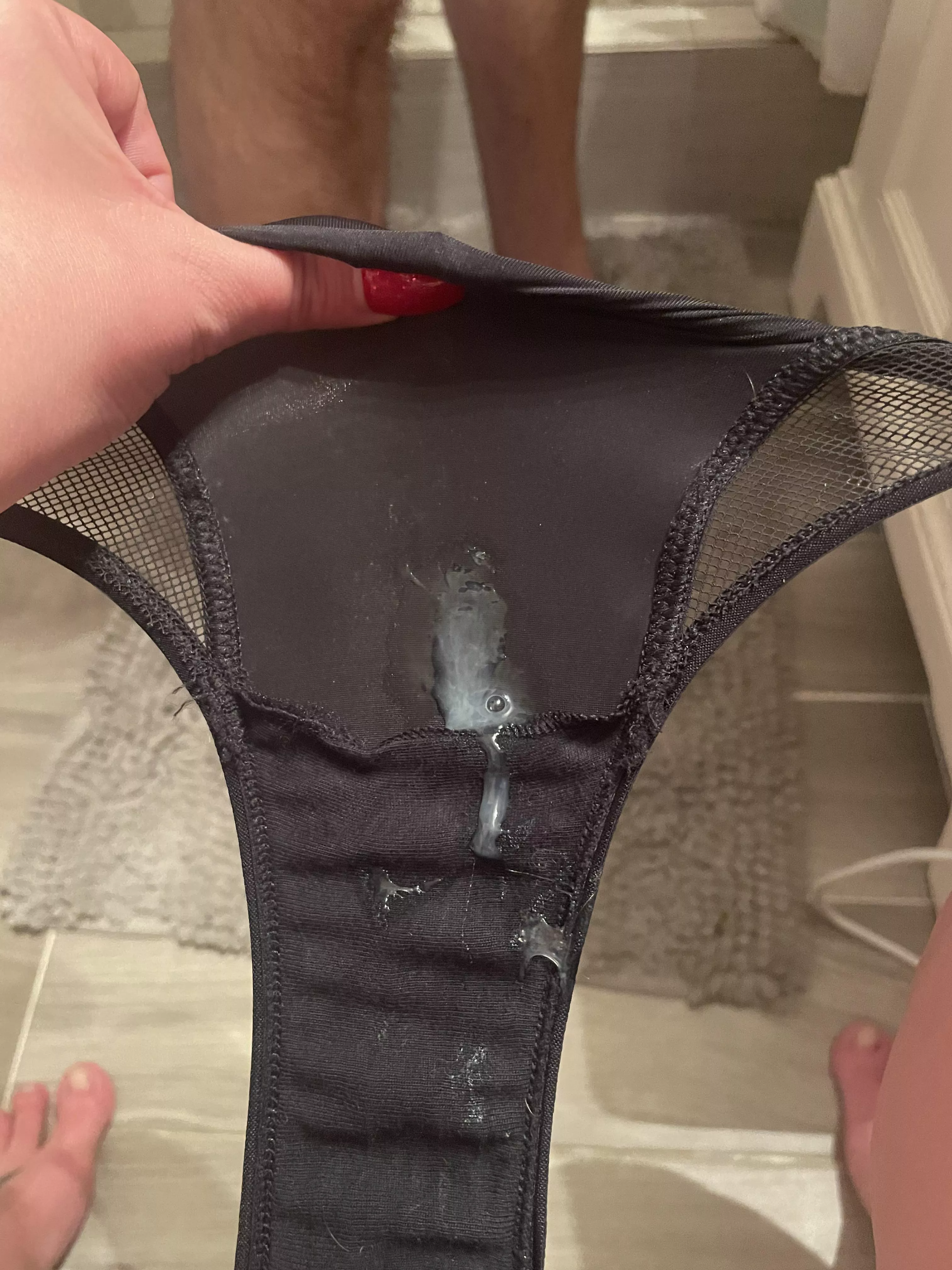 He sure did leave me a mess