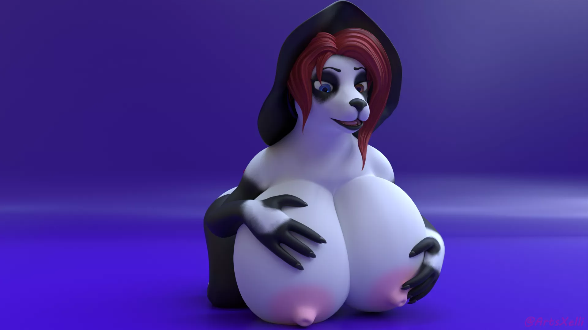 Her breast expansion spell won't stop! 😳 [F] (ArtsXelli)