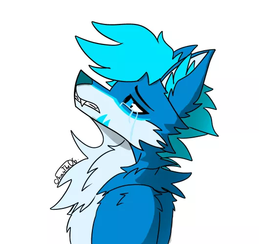 his been in a bad mood lately cheer him up! (art by me)