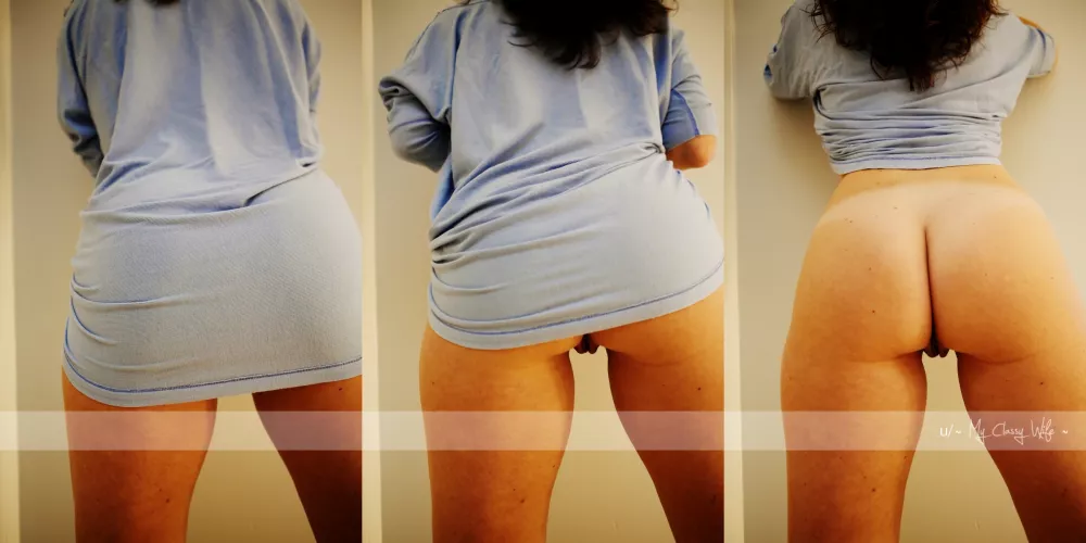 Hope you like the no panty look ;) [f]