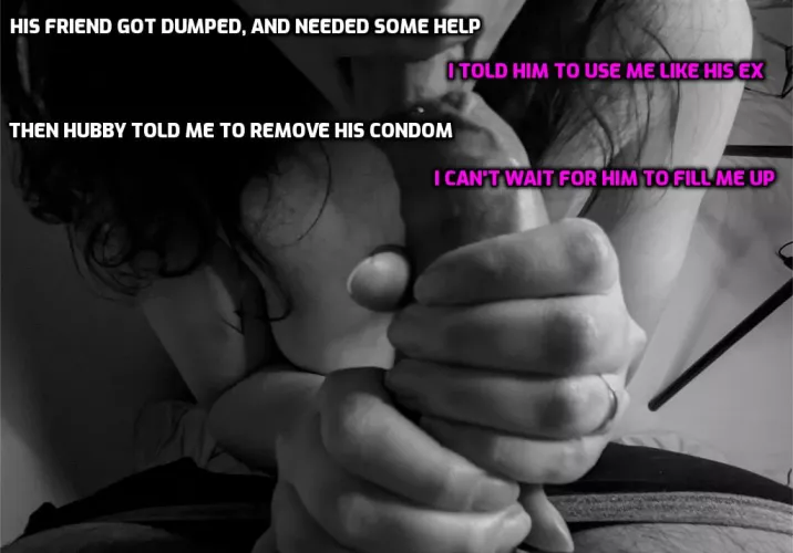 Hubby gived his friends some of his privilege