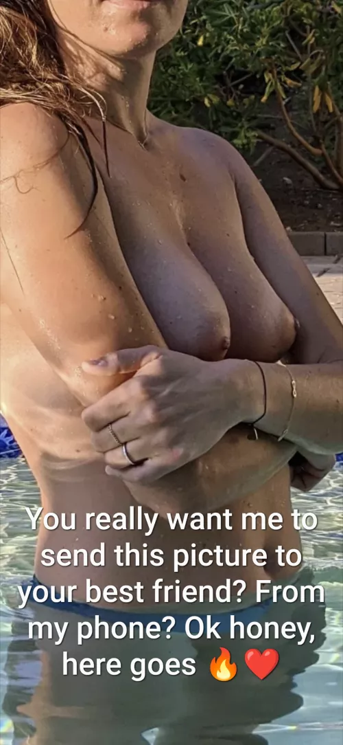 I can't wait to see how my friend responds