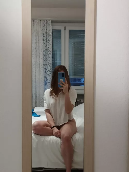 I love not having to wear a bra