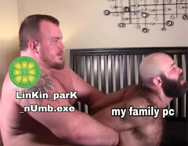 I'm about to cum, I can feel you there. Become so tired, fucked hard by a bear. 🎶