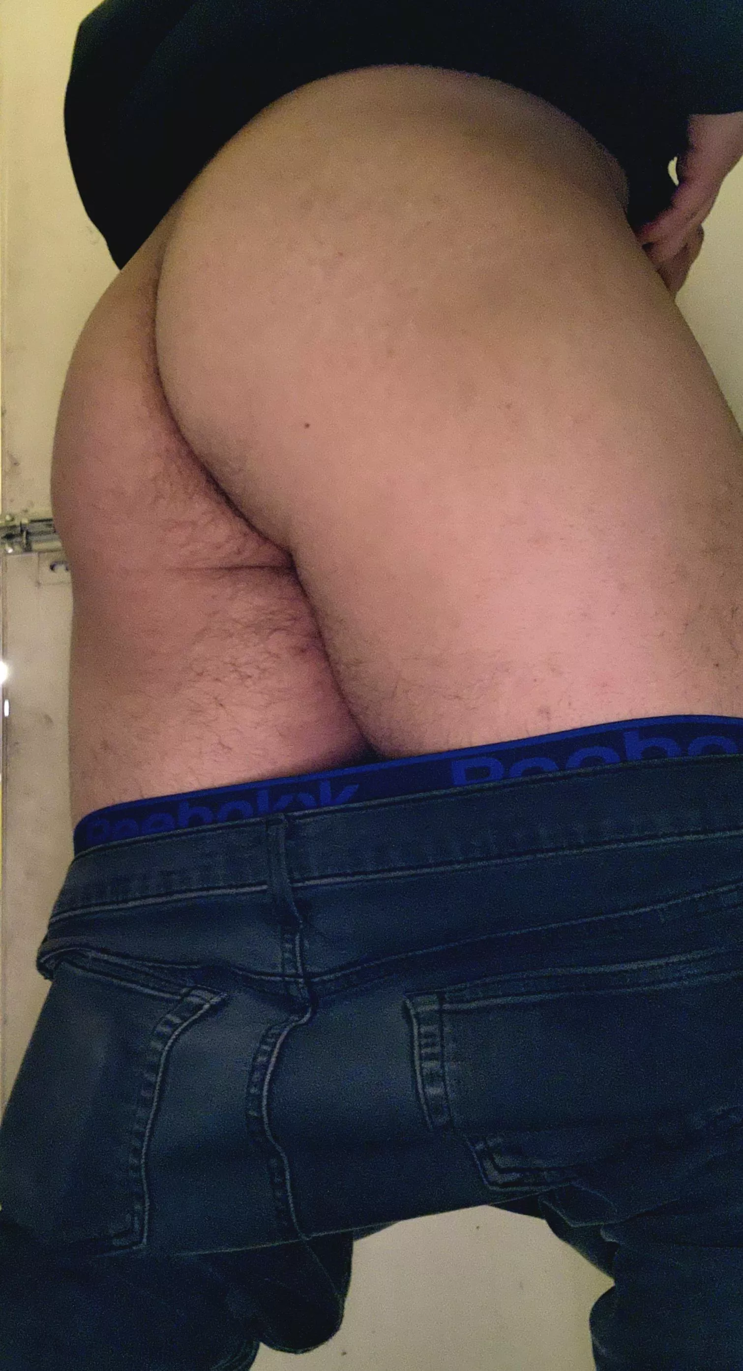 in the bathroom stall at work 😈😉