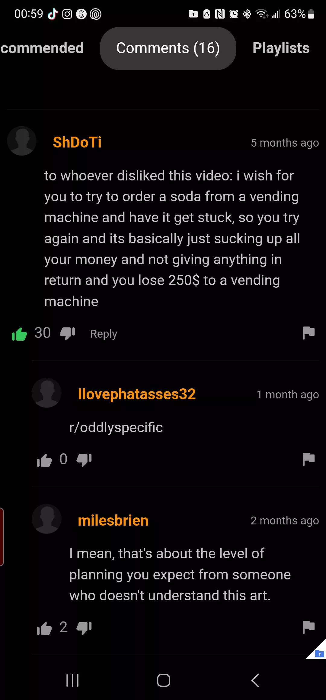 it was on a vid of the clip of Tom from Tom & jerry 