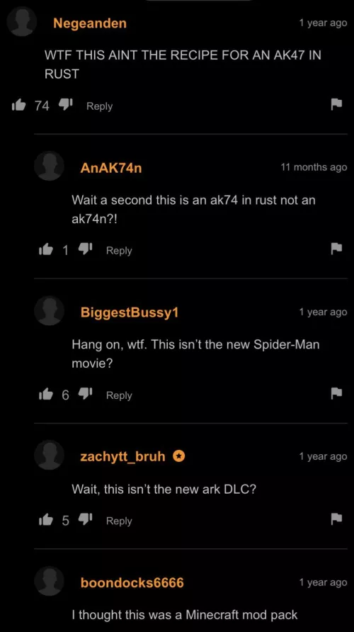 It’s a bird! It’s a plane! No, It’s Pornhub comments.