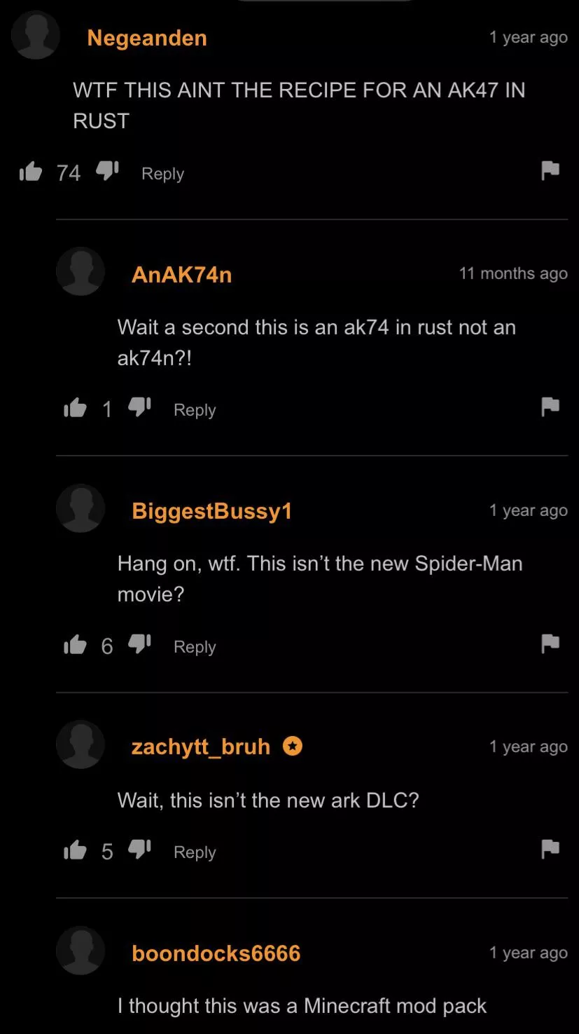 It’s a bird! It’s a plane! No, It’s Pornhub comments.