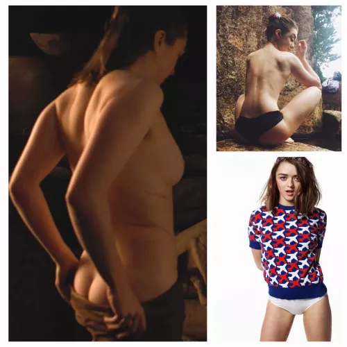 Make me goon to Maisie Williams tight body