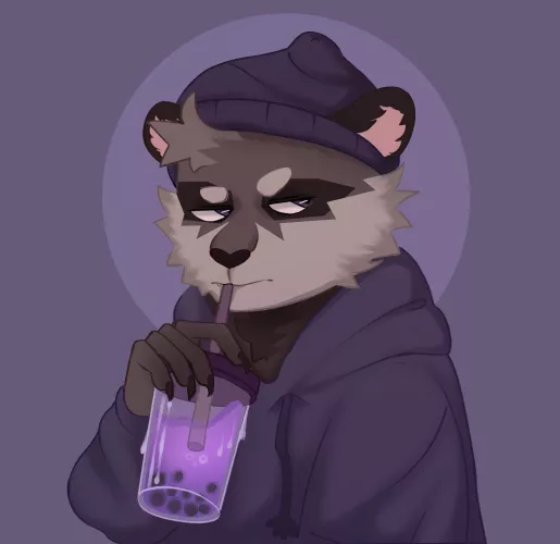 maybe a racoon fursona? idk but it's cute tho