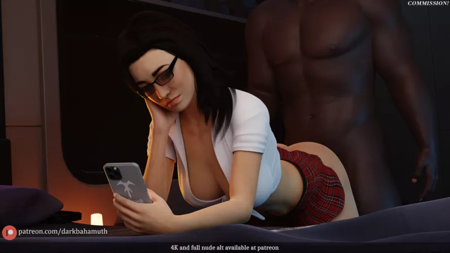 Miranda is not impressed (Darkbahamuth)