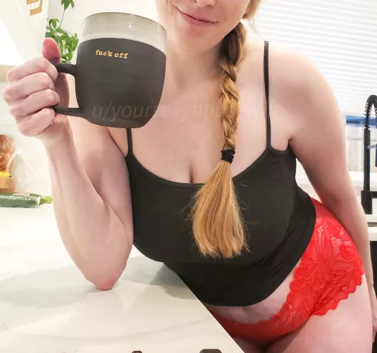 My mug is how I feel in the morning before coffee