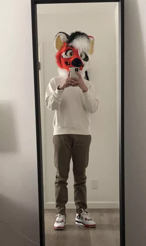 My shoes match my suit!!