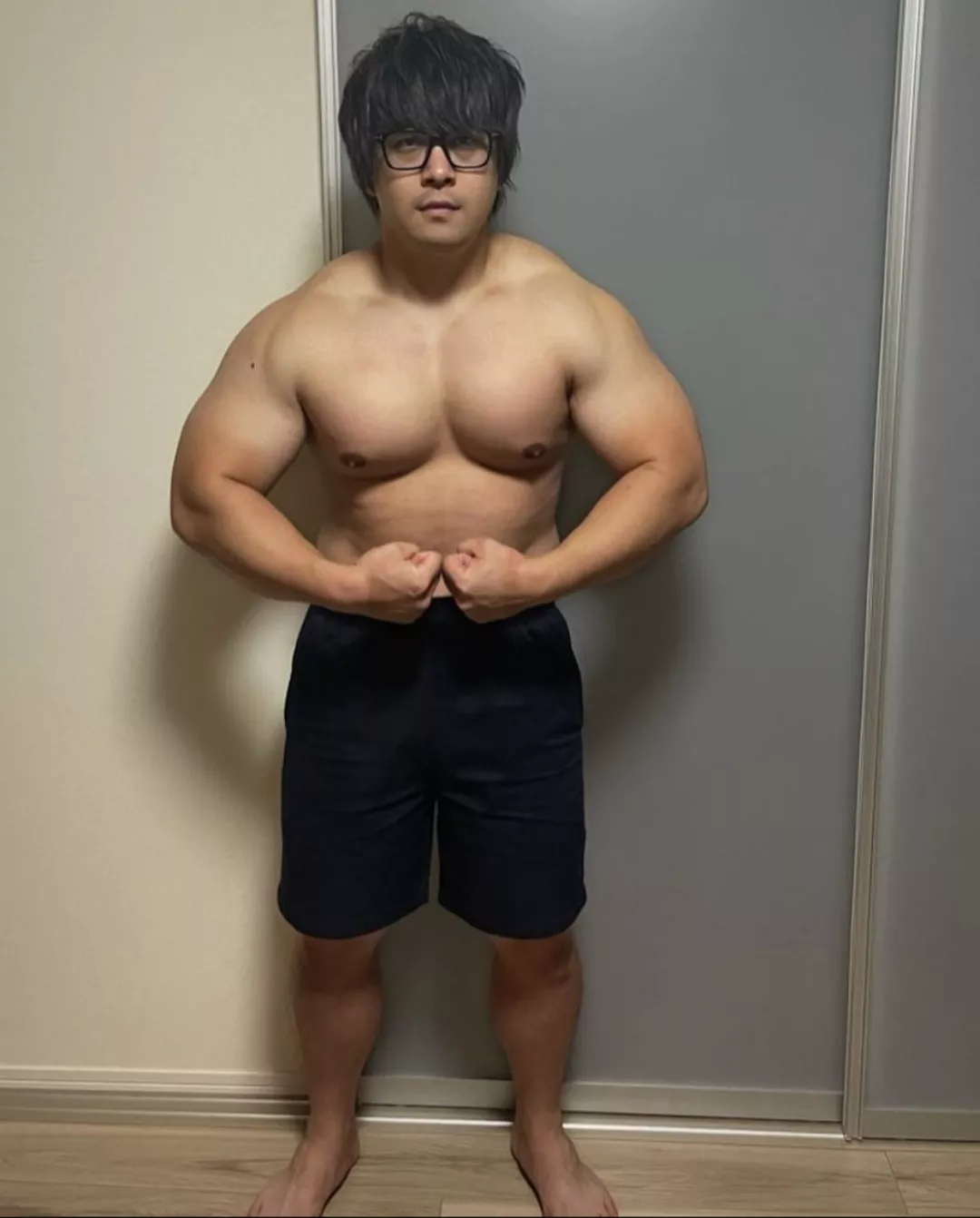 Naoki Hasegawa, World Bench Press Championship winner in 105kg category