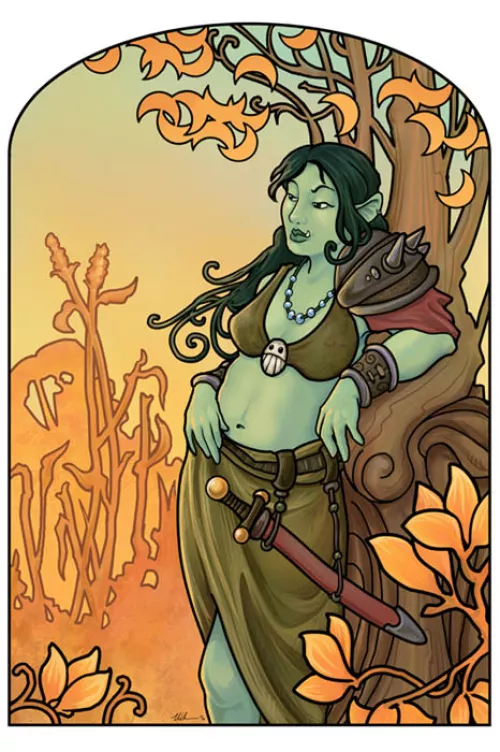 Orc Nouveau III, by ursulav