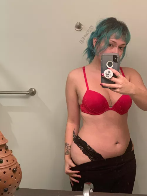 Red, black and green combo