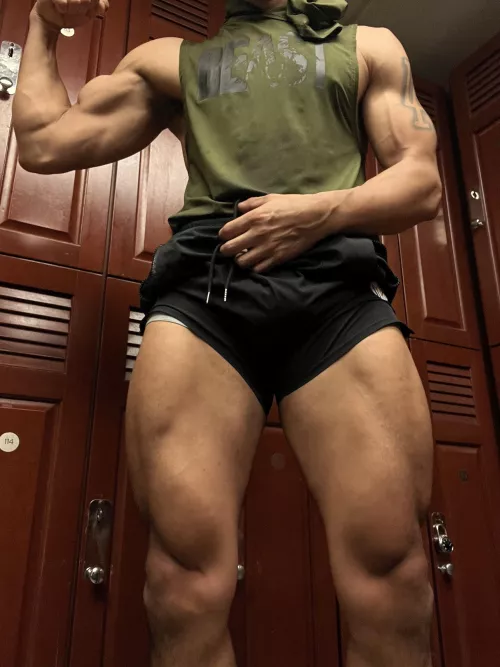 Right after having a cycling session