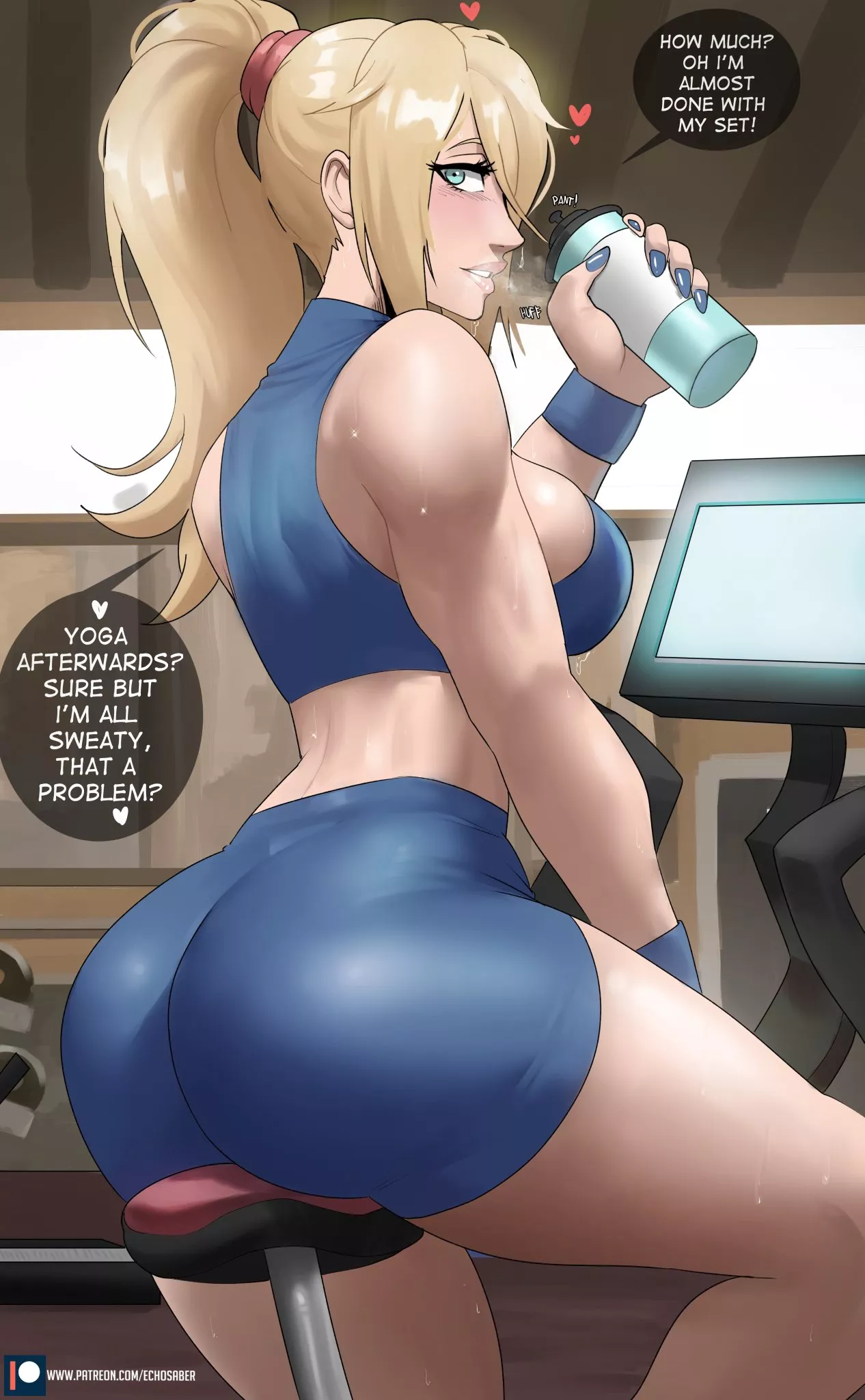 Samus' Sweaty Workout (Echo Saber)
