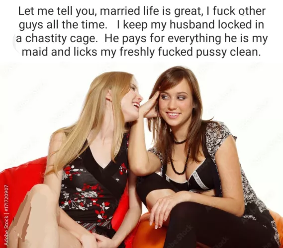 She tells all her friends