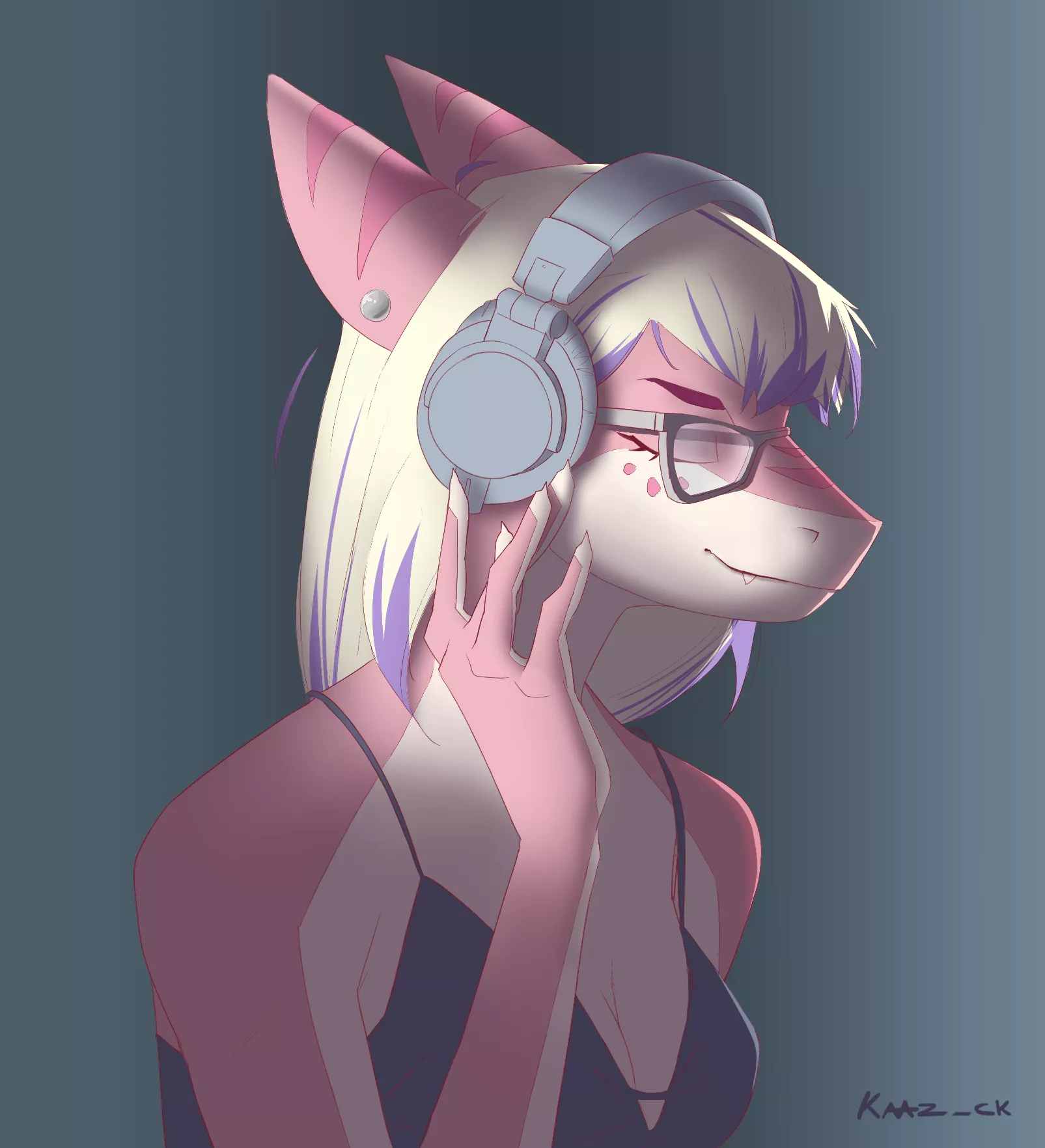 She's just chilling, Comm for u/MayhemQueenston, Comms Open Dm if u're interested