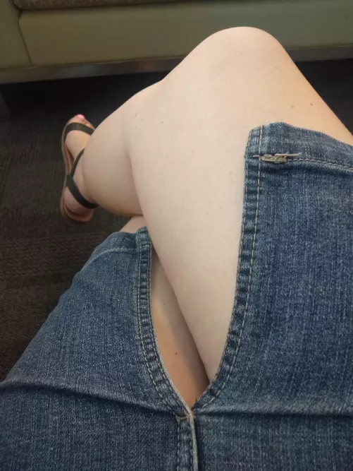 Soft skin, blue denim