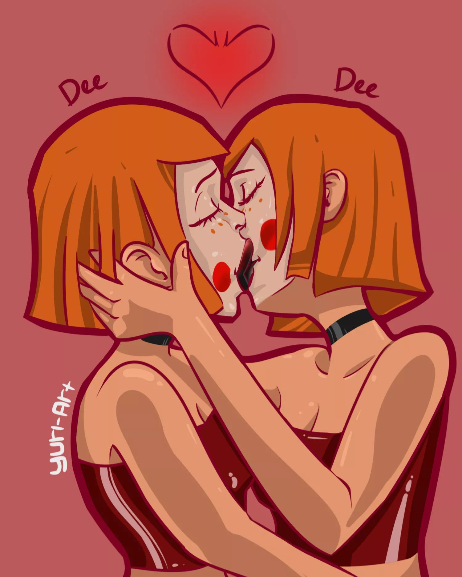 The twins, Delia and Deidre (Batman Beyond) by yuri-art